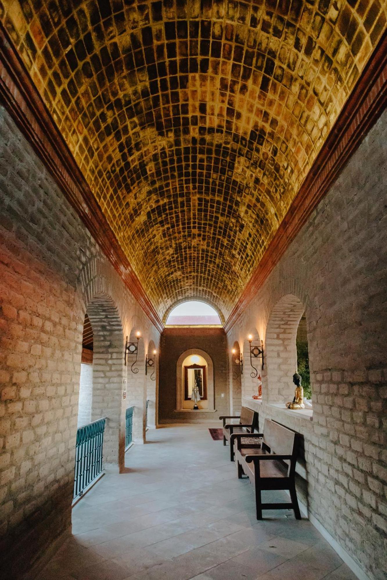 Hacienda Los Arcangeles Альенде Экстерьер фото